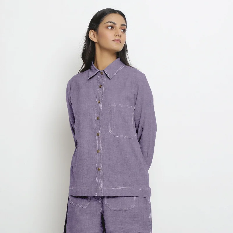 Wisteria Cotton Linen Full Sleeve Button-Down Shirt