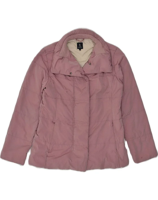 MARINA YACHTING Womens Padded Jacket IT 48 XL Pink