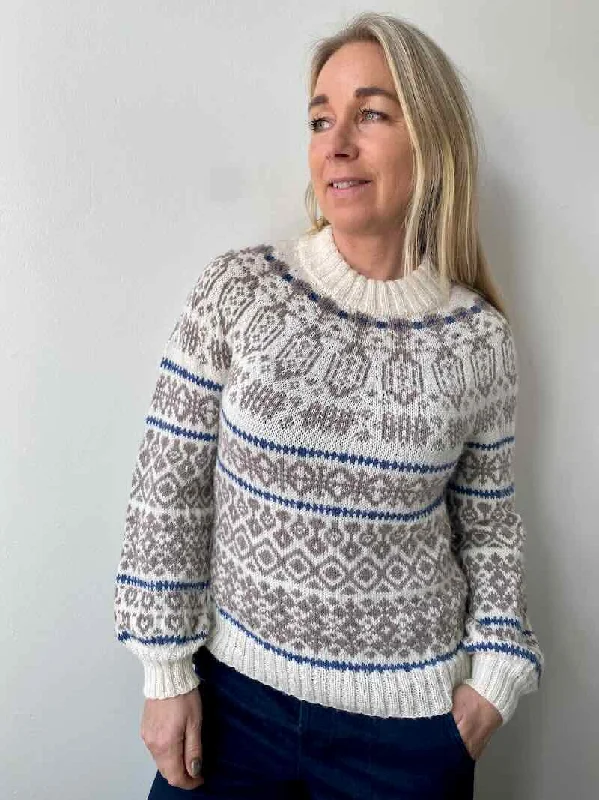 Belle sweater by Önling, knitting pattern