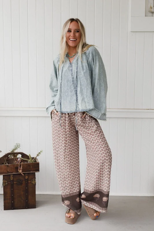 The Nest True Wanderer Pants - Light Taupe