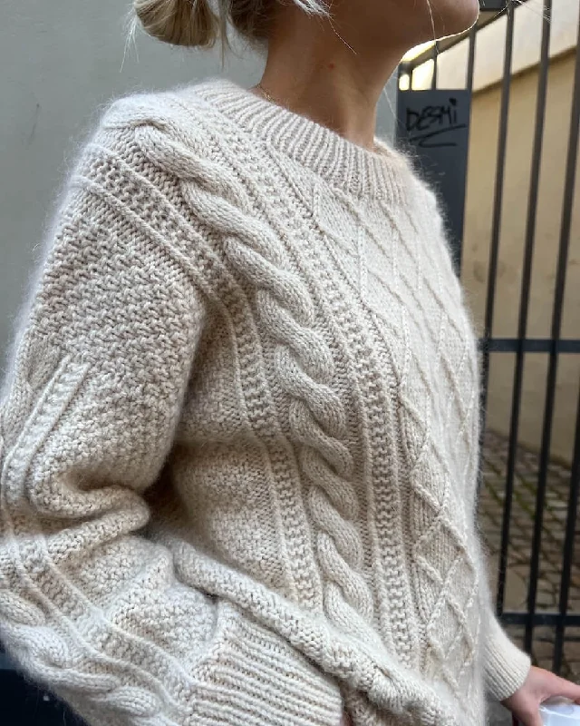 Moby sweater from Petiteknit, No 1 yarn kit