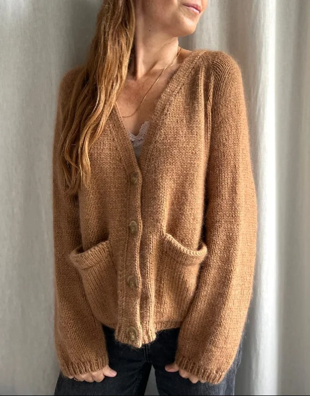 Capulus cardigan by Refined Knitwear, No 20 + Silk Mohair knitting kit