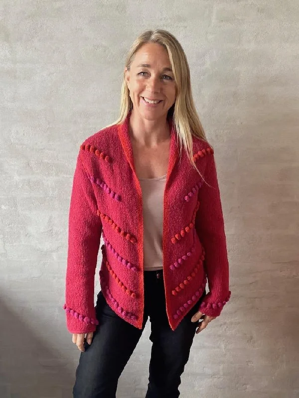 Ping-Pong jacket by Hanne Falkenberg, knitting pattern