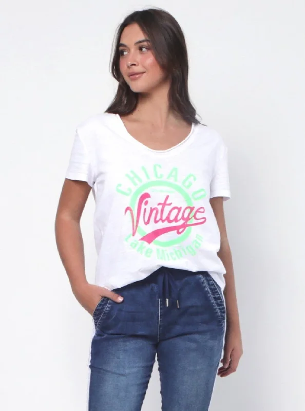 Vintage Tee - White