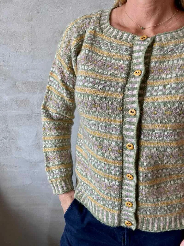 Sine Cardigan by Ruth Sørensen, No 20 knitting kit