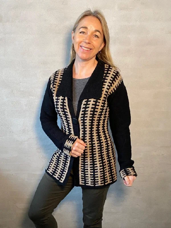 Silhuet jacket by Hanne Falkenberg, knitting pattern