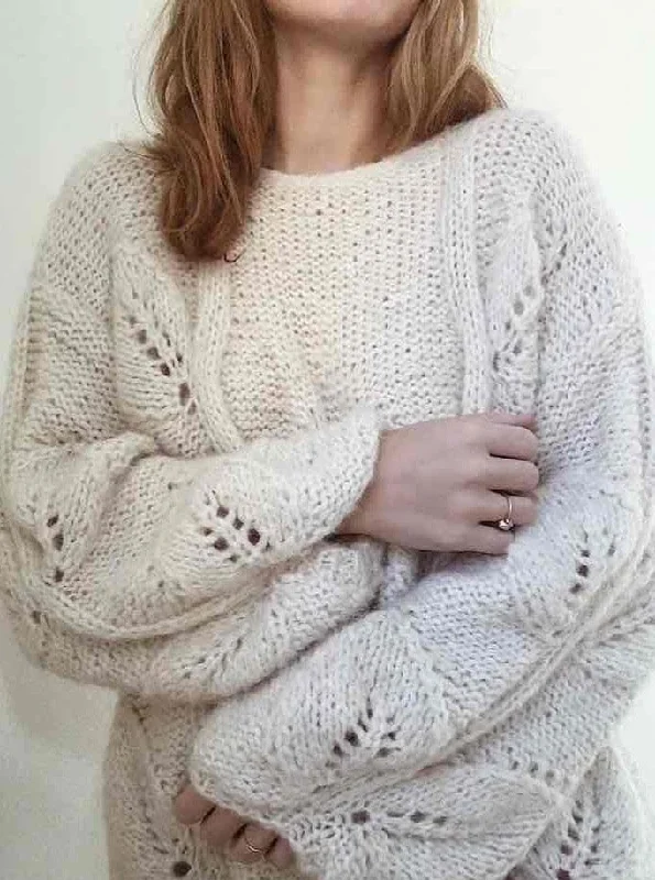 Sweater No 3 by My Favourite Things Knitwear, No 1 + silk mohair yarn kit (excl pattern)