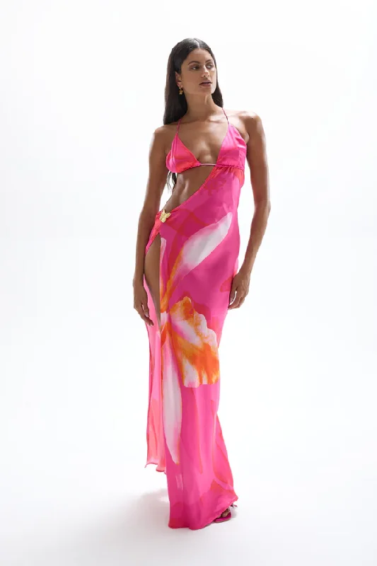 Villa Butterfly Maxi Dress Wildflower