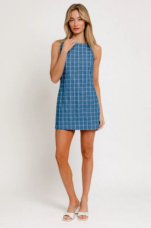 Harbor Bound Mini Dress - Extra Small - Final Sale